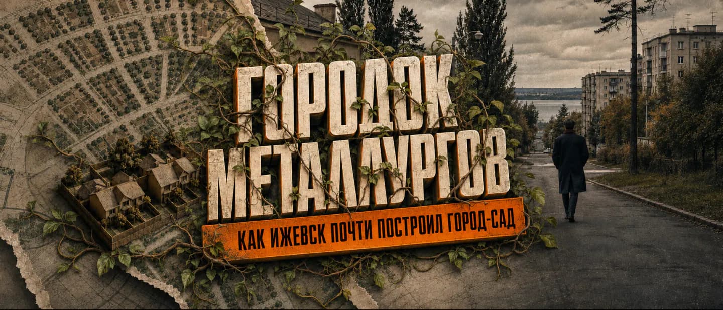 Городок Металлургов в Ижевске — визуальная реконструкция района.